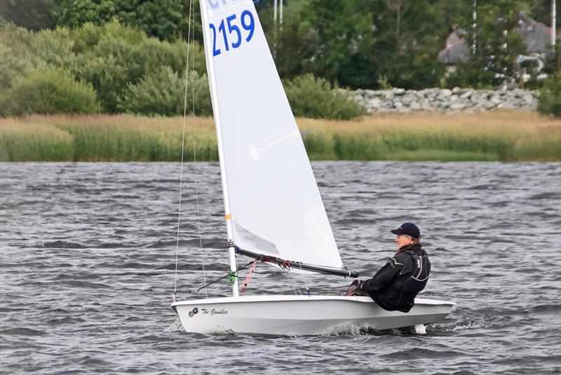 Dom Oakeshot - Border Counties Midweek Sailing Series event 4 at Llyn Tegid photo copyright John Hunter taken at  and featuring the Streaker class