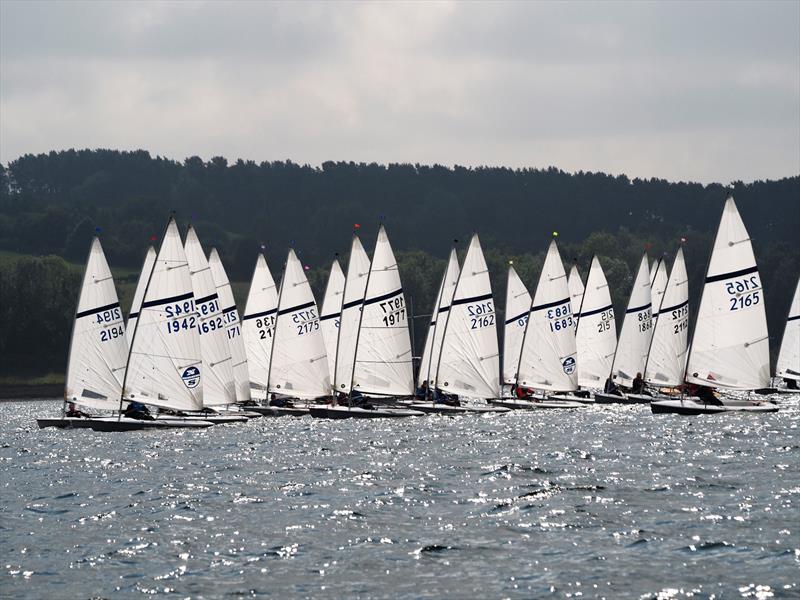 Race 1 underway - Hartley Boats Streaker Inlands at Carsington photo copyright Theo Holmes taken at Carsington Sailing Club and featuring the Streaker class