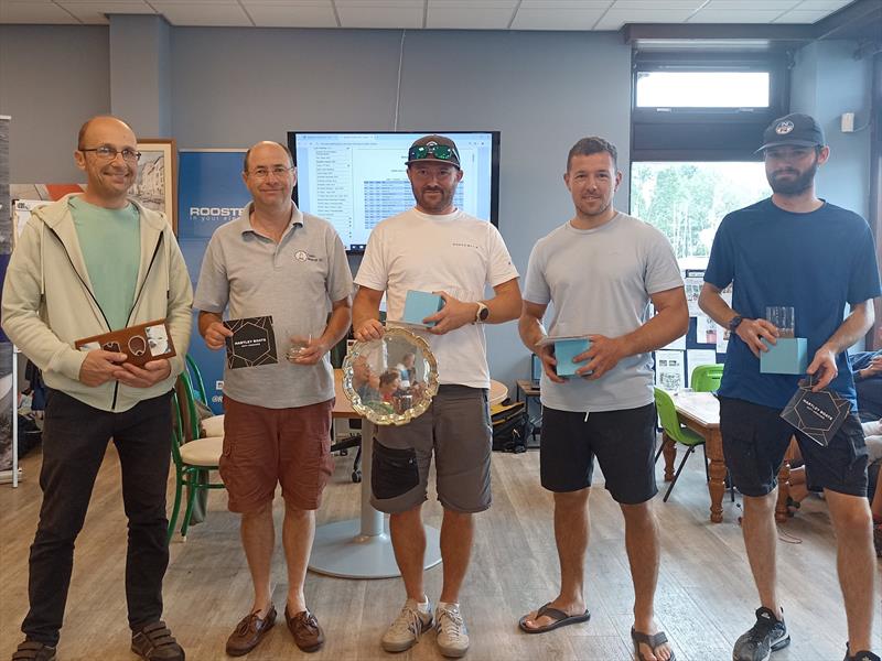 Prize winners - Hartley Boats Streaker Inlands at Carsington photo copyright Neil Firth taken at Carsington Sailing Club and featuring the Streaker class