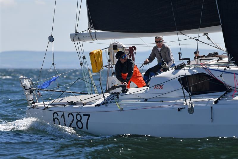 Peter Bacon and Louise Clayton aboard 'Sea Bear' - photo © Rick Tomlinson / www.rick-tomlinson.com