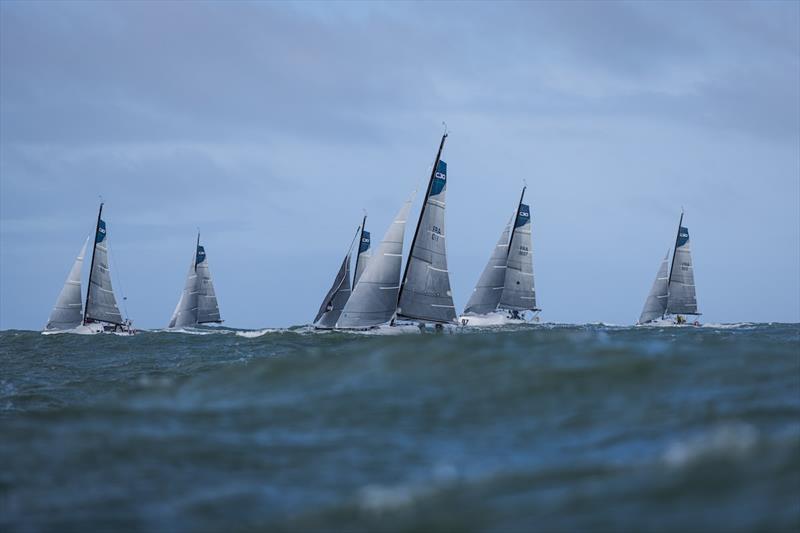 Offshore Double Handed World Championship - Start of the Agglomeration Final - photo © Anne Beaugé / LGL