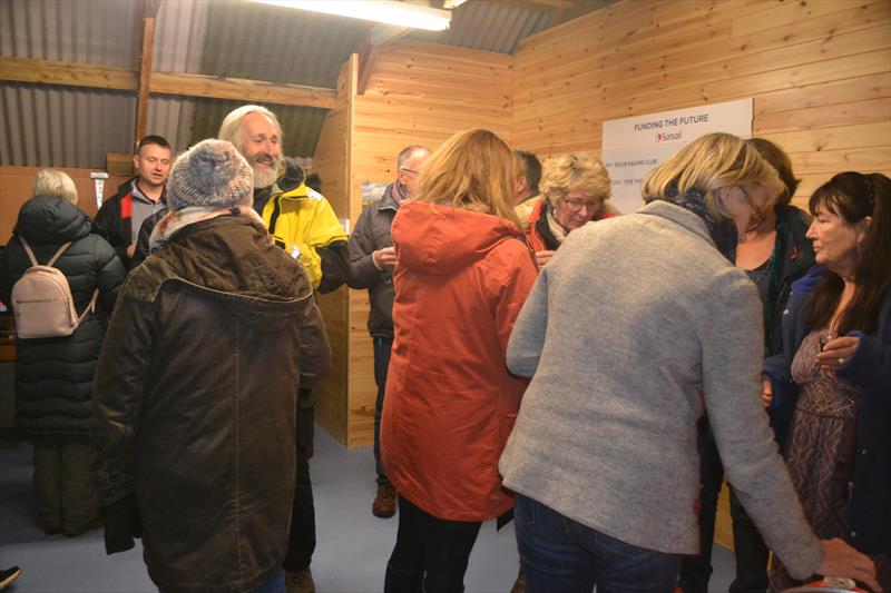 Solva Sailing Club's new changing rooms are officially opened photo copyright Helen Hughes taken at Solva Sailing Club and featuring the  class