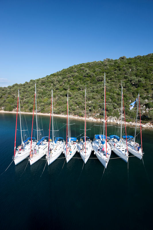 The Kalamos Flotilla route will now take in Kioni on Ithaca photo copyright Sunsail taken at  and featuring the  class