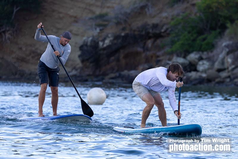 Superyacht Challenge Antigua - Paddle board competition - photo © Tim Wright / Photoaction.com