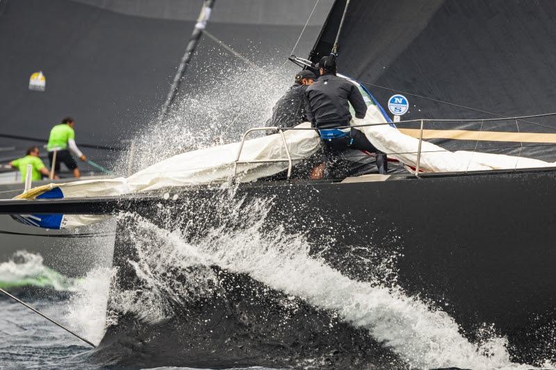 The WallyCento V and the Baltic 108 Win Win racing, Giorgio Armani Superyacht Regatta 2023 - photo © YCCS / Studio Borlenghi