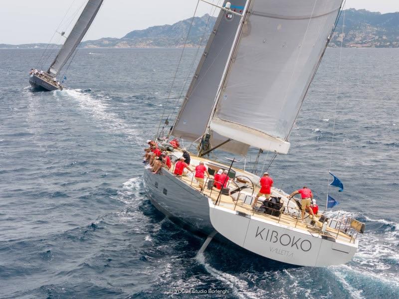 The Southern Wind 105 Kiboko and the Southern Wind 96 Liberty - 2024 Giorgio Armani Superyacht Regatta - photo © YCCS / Studio Borlenghi