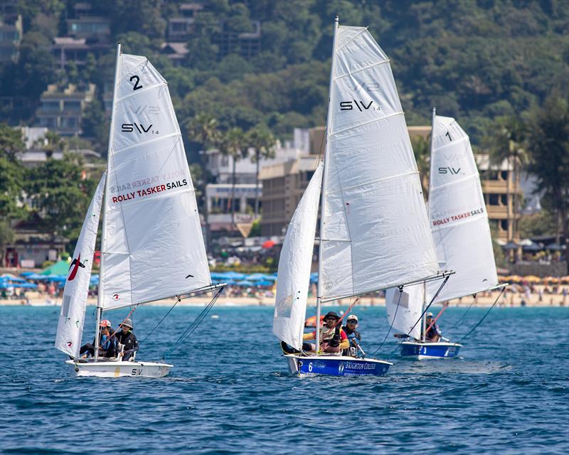 SV14 para-dinghies. Phuket King's Cup Regatta 2024 photo copyright Guy Nowell / Phuket King's Cup taken at Royal Varuna Yacht Club and featuring the SV14 class