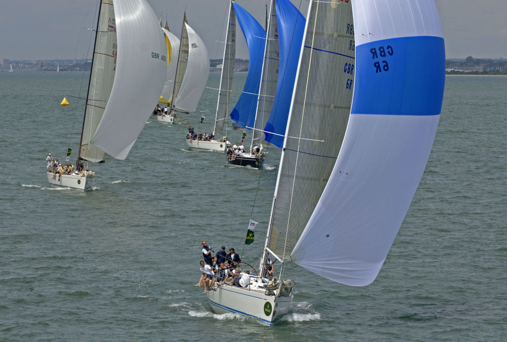 The Swan 45 Coastal Race on day 2 of the Rolex Swan European Regatta photo copyright Kurt Arrigo / Rolex taken at Royal Yacht Squadron and featuring the Swan class