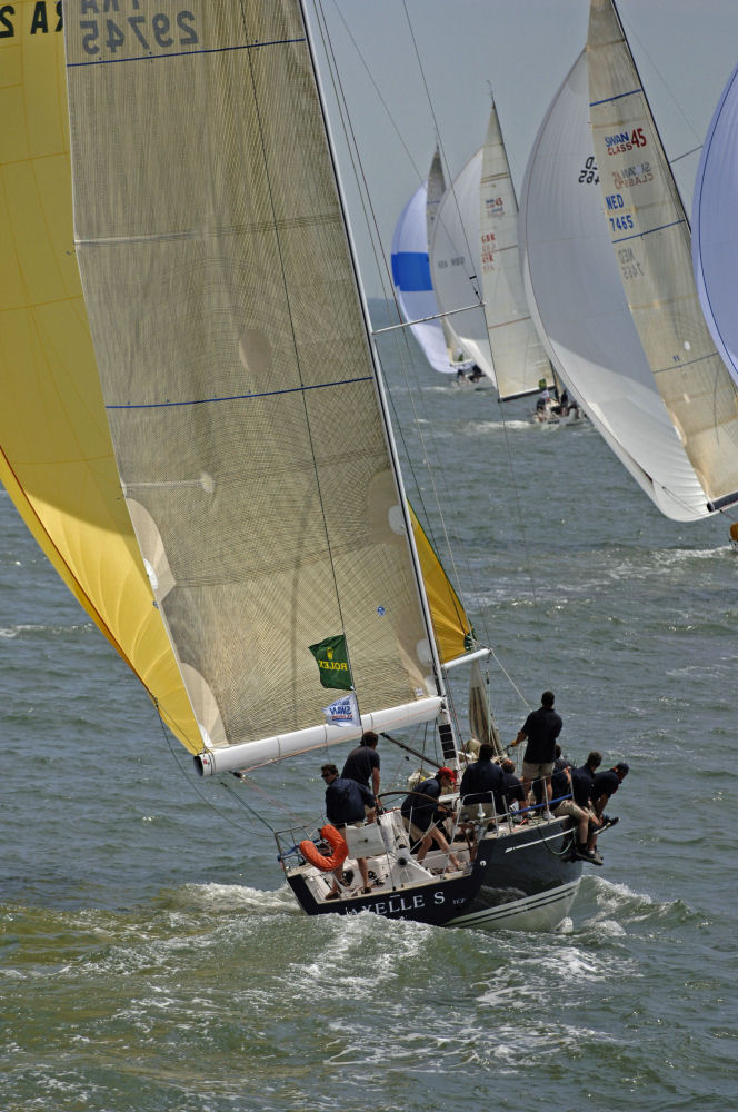 Axelle S on day 2 of the Rolex Swan European Regatta photo copyright Kurt Arrigo / Rolex taken at Royal Yacht Squadron and featuring the Swan class