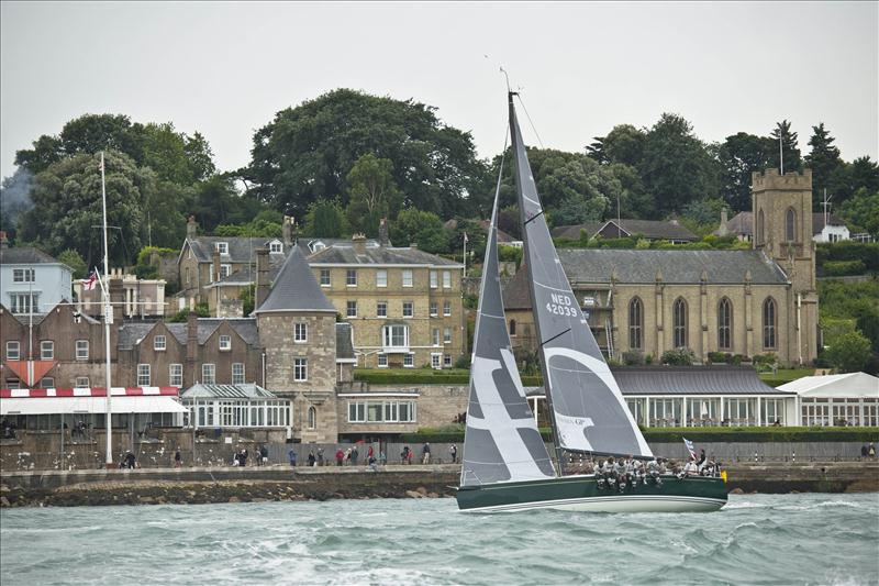 Swan European Regatta day 2 photo copyright Kurt Arrigo / Nautor's Swan taken at Royal Yacht Squadron and featuring the Swan class