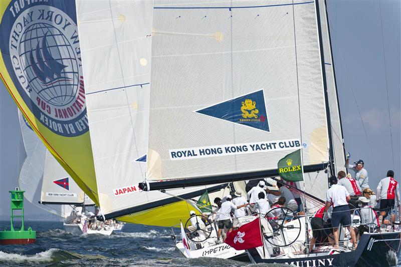 New York Yacht Club Invitational Cup day 1 photo copyright Kurt Arrigo / Rolex taken at New York Yacht Club and featuring the Swan class