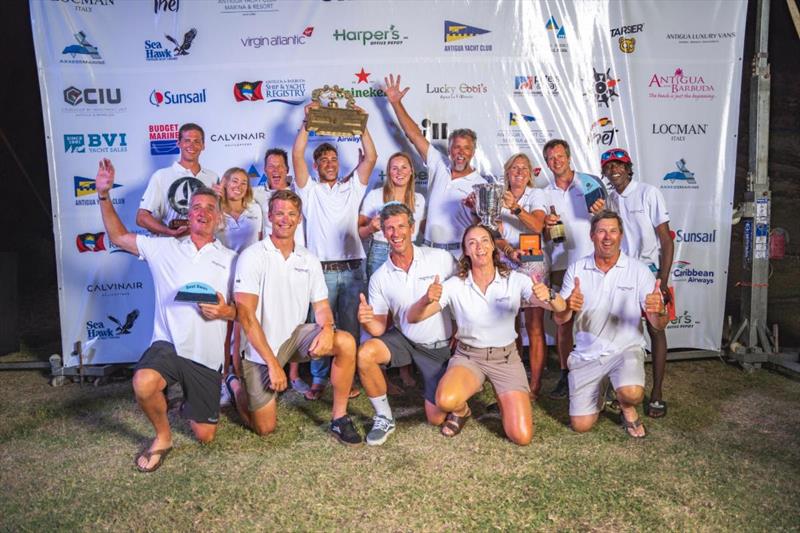 CSA 1 - Woody Cullen's Swan 58 Wavewalker (USA) - Antigua Sailing Week photo copyright Takumi Media taken at Antigua Yacht Club and featuring the Swan class