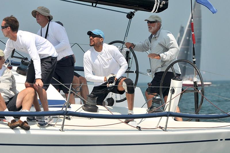 Paul Zabetakis' Impetuous was class winner today in the Around the Island Race on day two of Block Island Race Week photo copyright www.photoboat.com taken at Storm Trysail Club and featuring the Swan 42 class