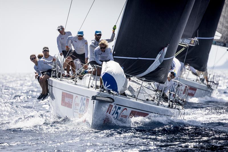 Pez de Abril, ClubSwan 42 on day 1 of the 42nd Copa del Rey MAPFRE  photo copyright María Muiña / Copa del Rey MAPFRE taken at Real Club Náutico de Palma and featuring the Swan 42 class