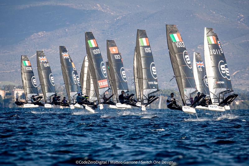 Italian Switch Championship 2024 at Cagliari, Sardinia photo copyright CodeZeroDigital / Matteo Garrone / Switch One Design taken at  and featuring the Switch class