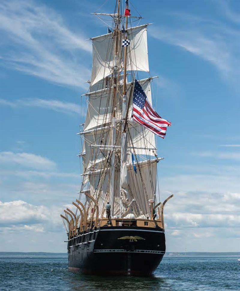 The Charles W. Morgan - photo © Dennis A. Murphy (Mystic Seaport Museum, D2014-06-179)