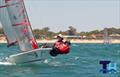 One of the many father daughter combinations, Dennis and Zoe Dixon, finished 10th - 50th Tasar Australian National Championship © Tom Hodge / tomhodgemedia.pic-time.com