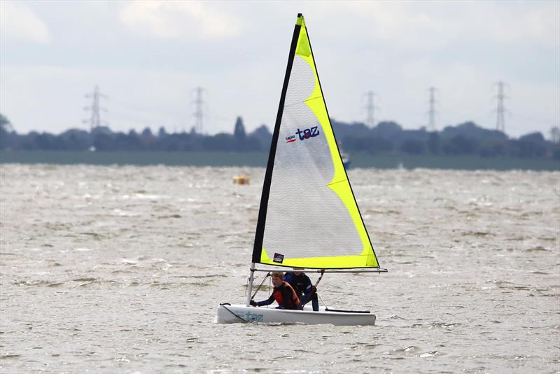 Brightlingsea Sailing Club's Bank Holiday Time Trials  photo copyright Tim and Donna Bees taken at Brightlingsea Sailing Club and featuring the Topaz Taz class