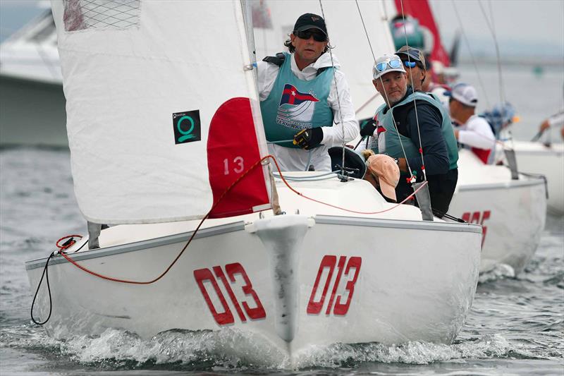 New York Yacht Club Invitational Team Race Regatta  for the Commodore George R. Hinman Masters Trophy photo copyright Stuart Streuli / New York Yacht Club taken at New York Yacht Club and featuring the Team Racing class