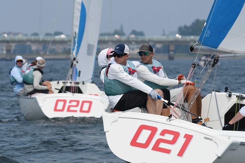 New York Yacht Club Invitational Team Race Regatta  for the Commodore George R. Hinman Masters Trophy photo copyright Stuart Streuli / New York Yacht Club taken at New York Yacht Club and featuring the Team Racing class