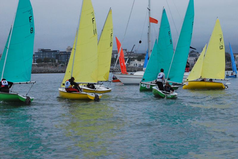 Elmo Trophy 2024 Youth Team Racing at Dun Laoghaire photo copyright Marc Little taken at Royal St George Yacht Club and featuring the Team Racing class