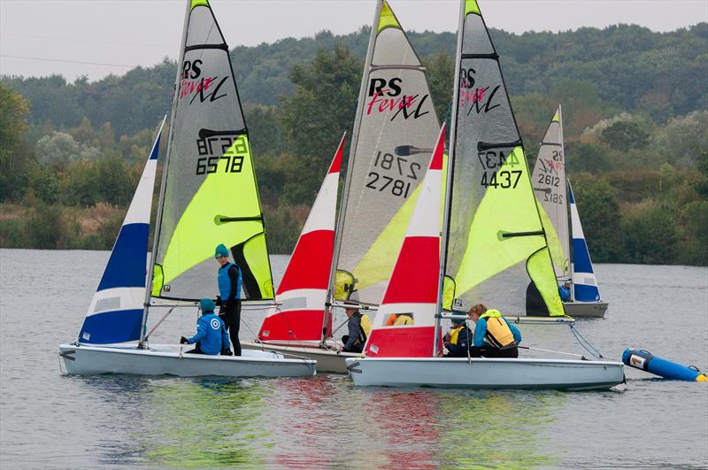 Windermere School versus Coniston Waterpark - NEYYSA Team Racing Championship at Ripon photo copyright Dave Wood  taken at Ripon Sailing Club and featuring the Team Racing class