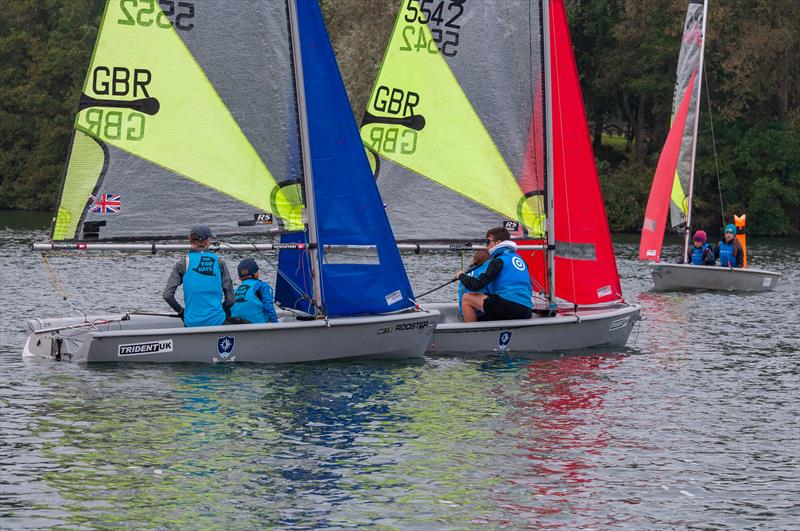 Top Hats versus Windermere B - NEYYSA Team Racing Championship at Ripon photo copyright Dave Wood  taken at Ripon Sailing Club and featuring the Team Racing class