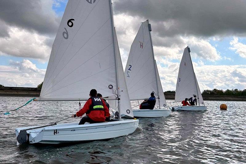 Chelmarsh SC builds team racing skills and participation with new approach photo copyright Karen Illey taken at Chelmarsh Sailing Club and featuring the Team Racing class