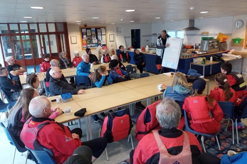 Keep it simple! Younger sailors just want to get on the water, older ones dont retain too much info - Chelmarsh SC builds team racing skills and participation with new approach photo copyright David Partridge taken at Chelmarsh Sailing Club and featuring the Team Racing class