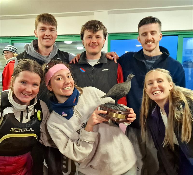 Glasgow Grouse winners Edinburgh Black photo copyright Nigel Vick taken at Clyde Cruising Club and featuring the Team Racing class