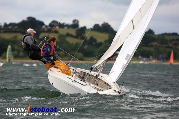 Tempest nationals at Carsington photo copyright Mike Shaw / www.fotoboat.com taken at Carsington Sailing Club and featuring the Tempest class