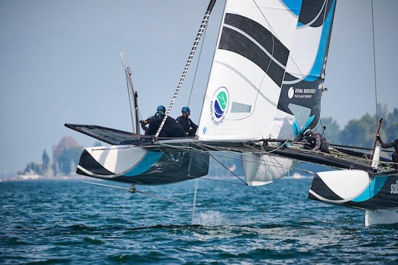 TF35 Les Voiles de Choisi 2024 photo copyright Loris Von Siebenthal taken at  and featuring the TF35 class