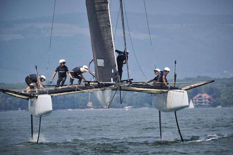 TF35 Les Voiles de Choisi 2024 photo copyright Loris Von Siebenthal taken at  and featuring the TF35 class