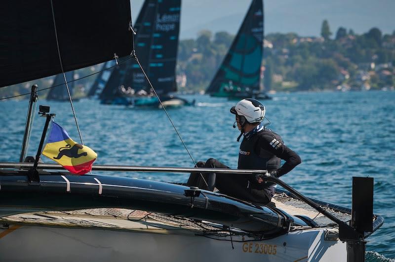 TF35 Realstone Cup For Léman Hope photo copyright Loris Von Siebenthal taken at Société Nautique de Genève and featuring the TF35 class