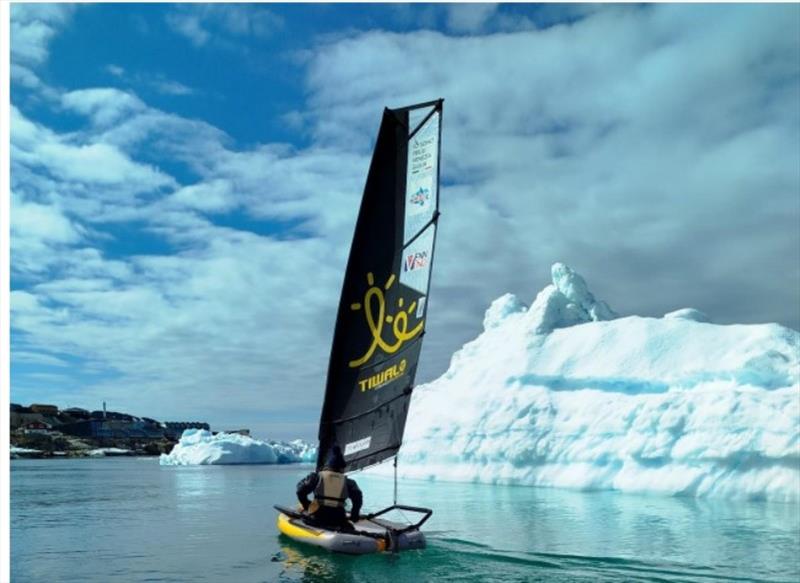 “The Grand Tour” - Sailing through the icebergs - photo © The Grand Tour Sailing