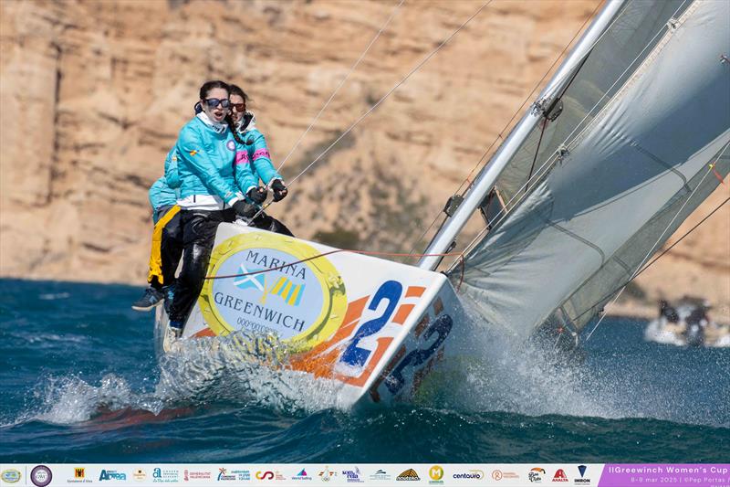 2025 Greenwich Women's Cup photo copyright Pep Portas - CNMG taken at Club Náutico Marina Greenwich and featuring the TOM 28 class