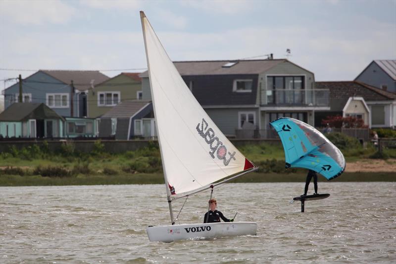 Brightlingsea Sailing Club's Bank Holiday Time Trials  photo copyright Tim and Donna Bees taken at Brightlingsea Sailing Club and featuring the Topaz class