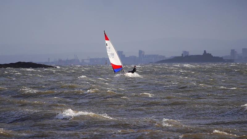 Windy Toppers sailing at Dalgety Bay Sailing Club photo copyright DBSC taken at Dalgety Bay Sailing Club and featuring the Topper class