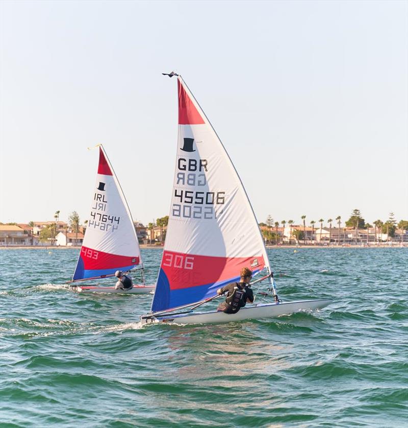 International Topper 4.2 and 5.3 Worlds 2024 at Mar Menor photo copyright Phill Williams taken at  and featuring the Topper class