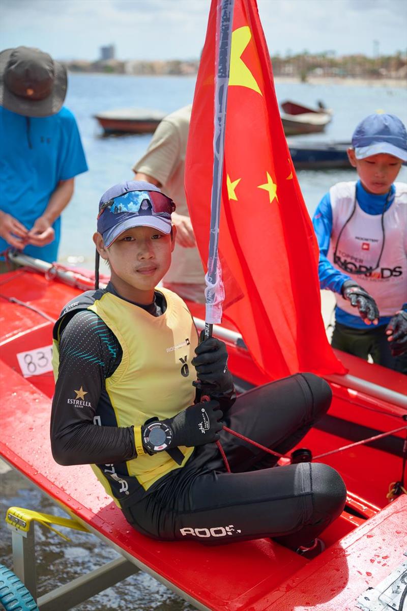 International Topper 4.2 and 5.3 Worlds 2024 at Mar Menor - Che Liu, CHN, International Topper 5.3 World Champion 2024 - photo © Phill Williams