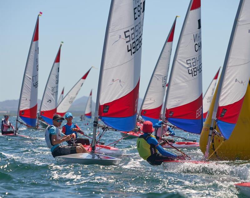 International Topper 4.2 and 5.3 Worlds 2024 at Mar Menor photo copyright Phill Williams taken at  and featuring the Topper class