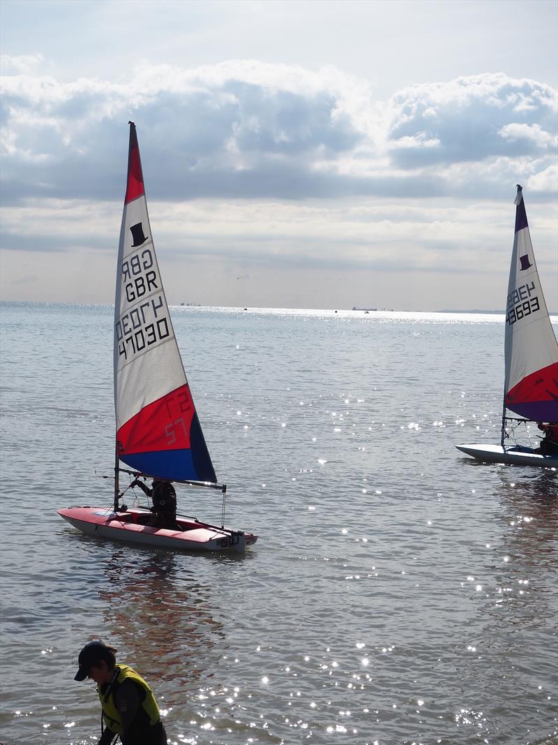 Kent School Sailing Association 2024 Annual Regatta photo copyright Anna Candy taken at Downs Sailing Club and featuring the Topper class