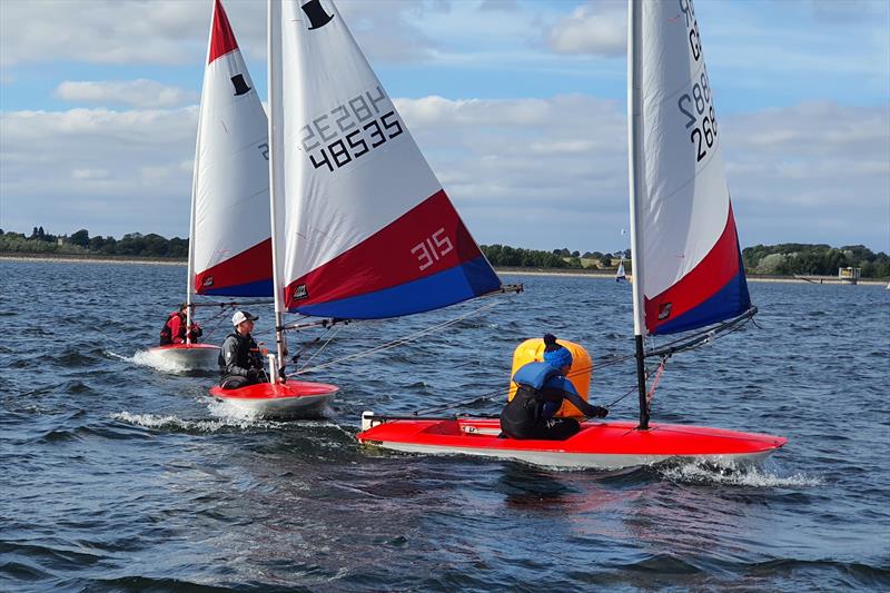 P&B Northamptonshire Youth Series finale at Draycote photo copyright Jon Hughes taken at Draycote Water Sailing Club and featuring the Topper class