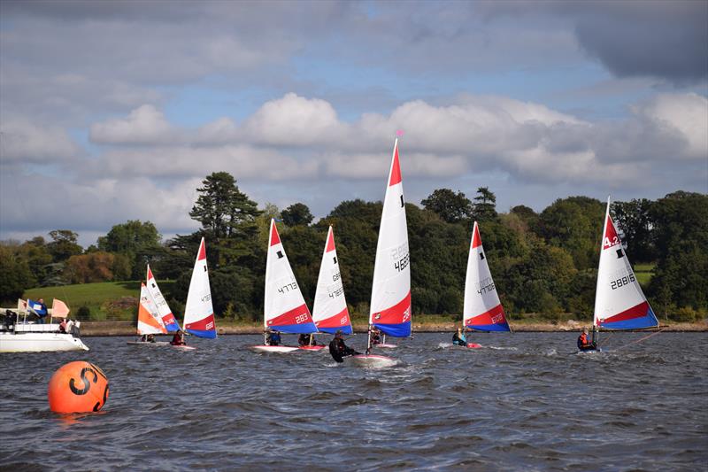 Junior open meeting (with Capture the Flag and Tug of War) at Starcross photo copyright Freya B taken at Starcross Yacht Club and featuring the Topper class