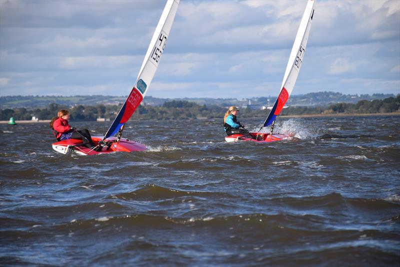 Junior open meeting (with Capture the Flag and Tug of War) at Starcross photo copyright Freya B taken at Starcross Yacht Club and featuring the Topper class