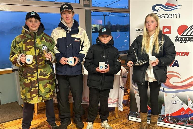 Toby Turner, Nathan Clake, James Oakley and Faith Turner - Eastern Topper Traveller Round 4 at Snowflake, Wroxham - photo © Hayley Turner