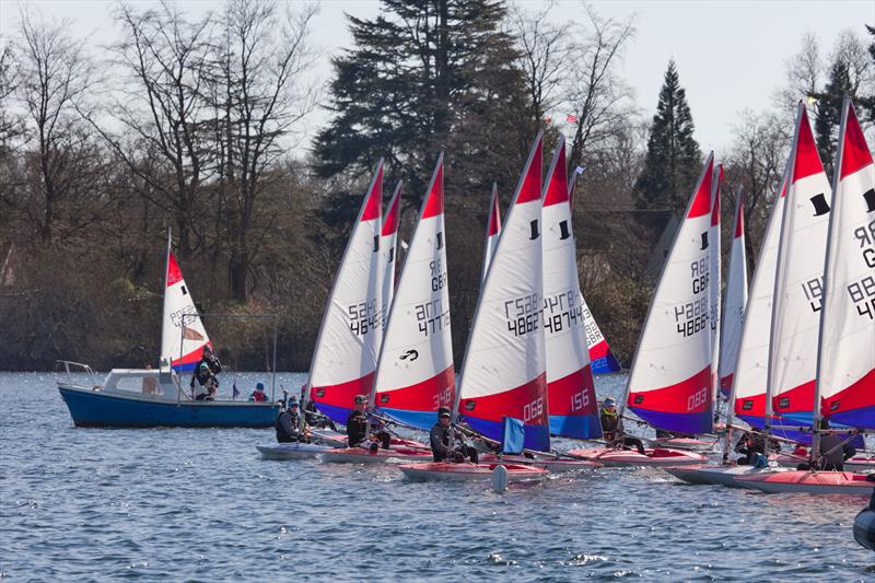 ITCA Rooster Southern Area Topper Traveller 2025 at Spinnaker photo copyright Robert Klaschka taken at Spinnaker Sailing Club and featuring the Topper class