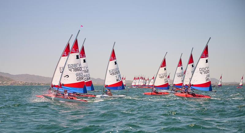 International Topper 4.2 and 5.3 Worlds 2024 at Mar Menor - photo © Phill Williams