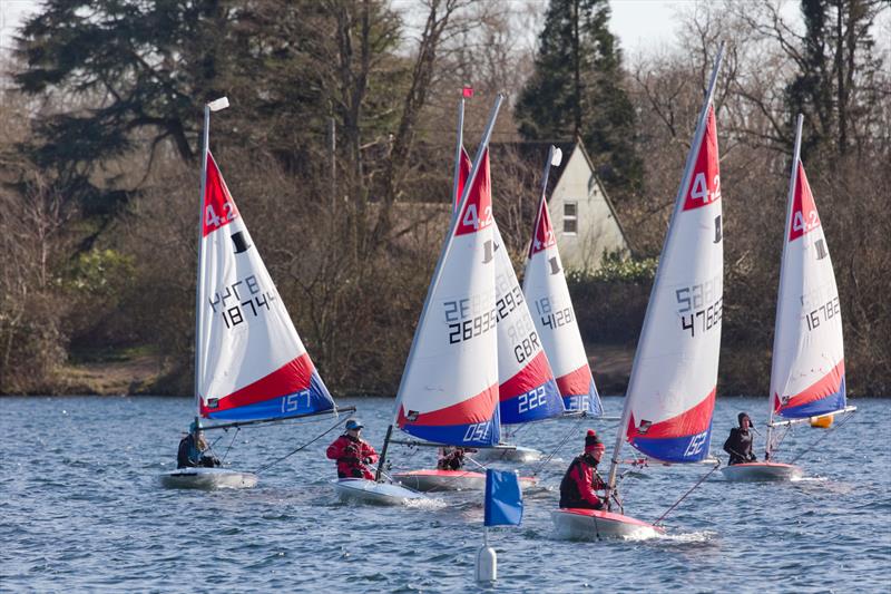 ITCA Rooster Southern Area Topper Traveller 2025 at Spinnaker photo copyright Robert Klaschka taken at Spinnaker Sailing Club and featuring the Topper 4.2 class