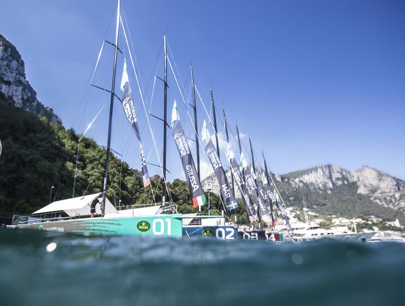 BARCLAYS 52 SUPER SERIES at Rolex Capri Sailing Week day 1 photo copyright Martinez Studio / 52 Super Series taken at Yacht Club Capri and featuring the TP52 class